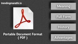 pdf meaning in marathi