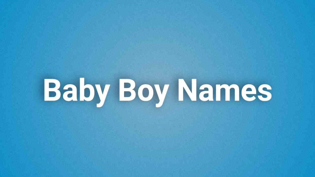 बेबी बॉय नेम्स हिन्दू स्टार्टिंग विथ स Baby Boy Names Starting with S Hindu