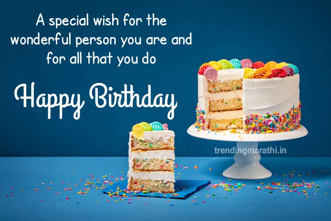 Best Happy Birthday Wishes in English with cake images
