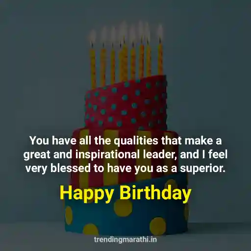 Birthday Wishes for Female Boss
Happy Birthday Mam